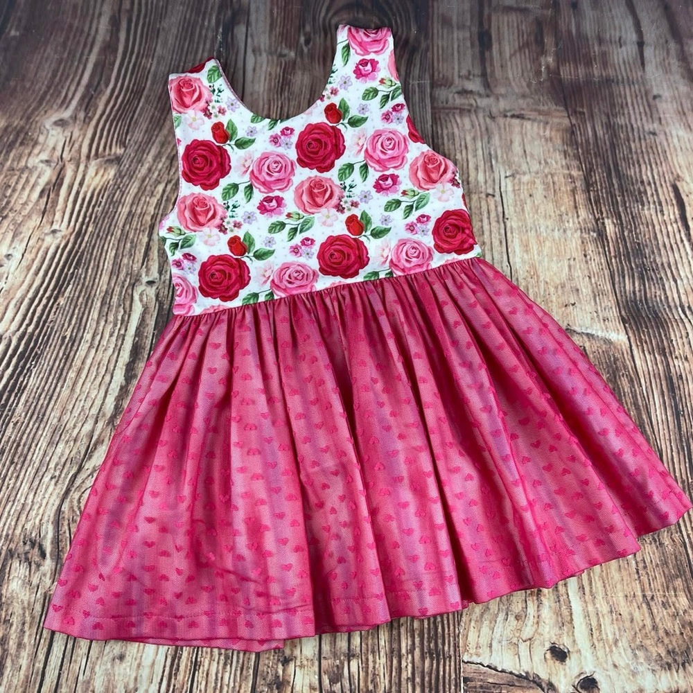SewFun Bowtique Roses + Tulle Sara Top